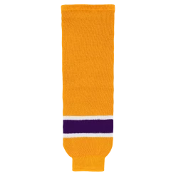 Athletic (AK) Knit Athletic Knit (AK) HS630-752 Vintage Los Angeles Kings Gold Knit Ice Hockey Socks