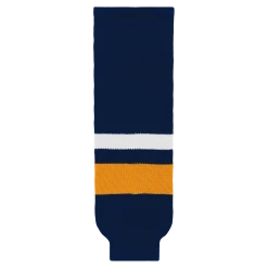 Athletic (AK) Knit Athletic Knit (AK) HS630-800 2008 Buffalo Sabres Navy Knit Ice Hockey Socks