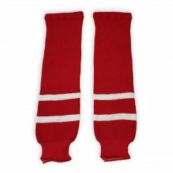Athletic (AK) Knit Athletic Knit (AK) HS630-802 2010 Team Canada Red Knit Ice Hockey Socks