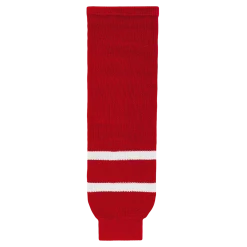 Athletic (AK) Knit Athletic Knit (AK) HS630-802 2010 Team Canada Red Knit Ice Hockey Socks