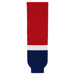 Athletic (AK) Knit Athletic Knit (AK) HS630-808 2013 Washington Capitals Red Knit Ice Hockey Socks