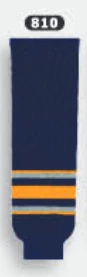 Athletic (AK) Knit Athletic Knit (AK) HS630-810 2009 Buffalo Sabres Third Navy Knit Ice Hockey Socks