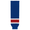 Athletic (AK) Knit Athletic Knit (AK) HS630-812 New York Rangers Royal Blue Knit Ice Hockey Socks