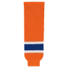 Athletic (AK) Knit Athletic Knit (AK) HS630-819 2015 Edmonton Oilers Third Orange Knit Ice Hockey Socks