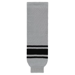 Athletic (AK) Knit Athletic Knit (AK) HS630-822 Grey/Black Knit Ice Hockey Socks