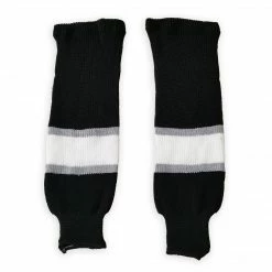 Athletic (AK) Knit Athletic Knit (AK) HS630-941 Classic Los Angeles Kings Black Knit Ice Hockey Socks