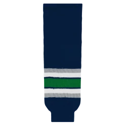 Athletic (AK) Knit Athletic Knit (AK) HS630-943 Hartford Whalers Navy Knit Ice Hockey Socks
