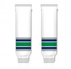 Athletic (AK) Knit Athletic Knit (AK) HS630-944 Hartford Whalers White Knit Ice Hockey Socks