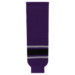 Athletic (AK) Knit Athletic Knit (AK) HS630-953 Los Angeles Kings Third Purple Knit Ice Hockey Socks