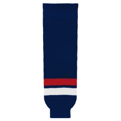 Athletic (AK) Knit Athletic Knit (AK) HS630-980 2005 Team USA Navy Knit Ice Hockey Socks
