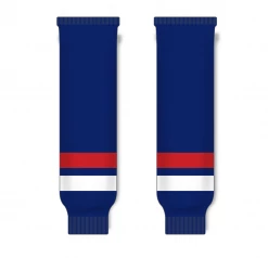 Athletic (AK) Knit Athletic Knit (AK) HS630-980 2005 Team USA Navy Knit Ice Hockey Socks