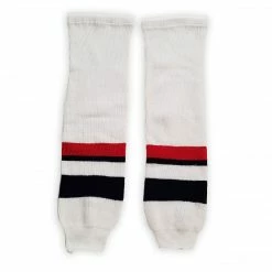 Athletic (AK) Knit Athletic Knit (AK) HS630-981 2005 Team USA White Knit Ice Hockey Socks