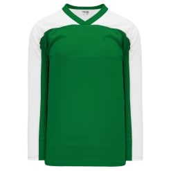 Athletic (AK) Knit Athletic Knit (AK) LB153A-210 Adult Kelly Green/White Box Lacrosse Jersey