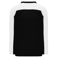 Athletic (AK) Knit Athletic Knit (AK) LB153Y-221 Youth Black/White Box Lacrosse Jersey Hockey