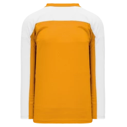 Athletic (AK) Knit Athletic Knit (AK) LB153Y-236 Youth Gold/White Box Lacrosse Jersey