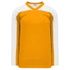 Athletic (AK) Knit Athletic Knit (AK) LB153Y-236 Youth Gold/White Box Lacrosse Jersey