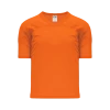 Athletic (AK) Knit Athletic Knit (AK) LF151A-064 Adult Orange Field Lacrosse Jersey Hockey