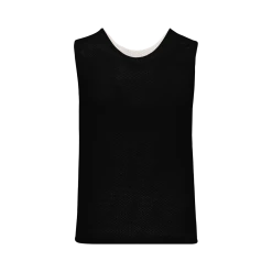 Athletic (AK) Knit Hockey Athletic Knit (AK) LF302Y-221 Youth Reversible Black/White Field Lacrosse Jersey