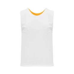 Athletic (AK) Knit Athletic Knit (AK) LF302A-236 Adult Reversible Gold/White Field Lacrosse Jersey