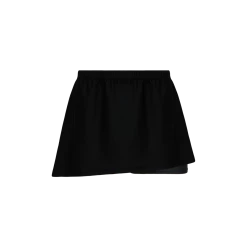 Athletic (AK) Knit Athletic Knit (AK) LSK650-001 Ladies Black Field Lacrosse Skort