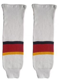 Modelline Calgary Flames Away White Knit Ice Hockey Socks