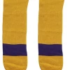 Modelline 1970s Los Angeles Kings Home Gold Knit Ice Hockey Socks
