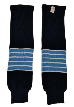 Modelline 2011 Pittsburgh Penguins Winter Classic Navy/Sky Blue/Sand Knit Ice Hockey Socks