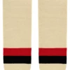 Modelline Knit Ice Hockey Socks - 2014 Ottawa Senators Heritage Classic Sand/Red/Black