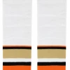 Athletic (AK) Knit Athletic Knit (AK) HS630-539 2014 Anaheim Ducks White Knit Ice Hockey Socks