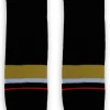 Modelline Anaheim Ducks Third Black Knit Ice Hockey Socks