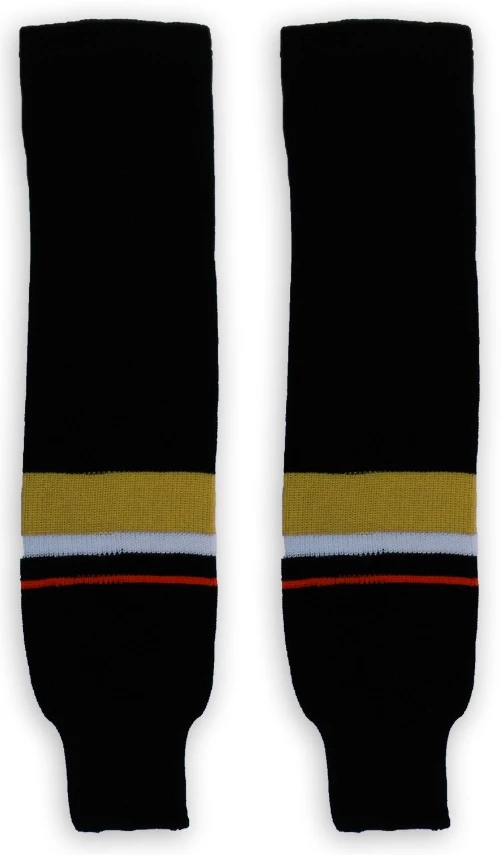 Modelline Anaheim Ducks Third Black Knit Ice Hockey Socks 3 Modelline Anaheim Ducks Third Black Knit Ice Hockey Socks