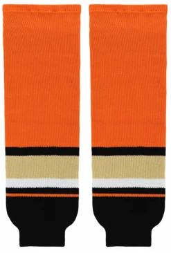 Athletic (AK) Knit Athletic Knit (AK) HS630-538 2014 Anaheim Ducks Black Knit Ice Hockey Socks