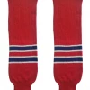 Modelline HC Lev Praha Home Red Knit Ice Hockey Socks 2 Modelline HC Lev Praha Home Red Knit Ice Hockey Socks