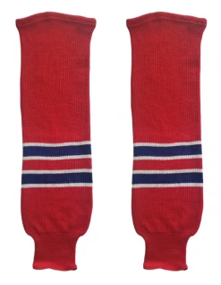 Modelline HC Lev Praha Home Red Knit Ice Hockey Socks
