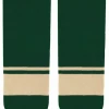 Modelline Minnesota Wild Third Dark Green Knit Ice Hockey Socks 1 Modelline Minnesota Wild Third Dark Green Knit Ice Hockey Socks