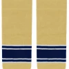 Modelline Notre Dame Fighting Irish Third Vegas Gold Knit Ice Hockey Socks 2 Modelline Notre Dame Fighting Irish Third Vegas Gold Knit Ice Hockey Socks