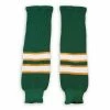 Modelline Minnesota North Stars 1975-76 Away Green Knit Ice Hockey Socks