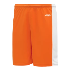 Athletic (AK) Knit Athletic Knit (AK) LS9145-238 Orange/White Field Lacrosse Shorts