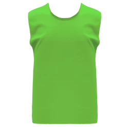 Athletic (AK) Knit Athletic Knit (AK) SV100 Lime Green Hockey Practice Scrimmage Vest/Pinnie