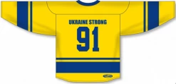 Athletic (AK) Knit Ukraine Strong Hockey Jersey