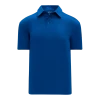 Athletic (AK) Knit Shirts Athletic Knit (AK) A1810L-002 Ladies Royal Blue Short Sleeve Polo Shirt