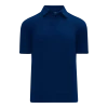 Athletic (AK) Knit Athletic Knit (AK) A1810M-004 Mens Navy Short Sleeve Polo Shirt