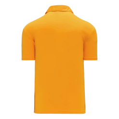Athletic (AK) Knit Athletic Knit (AK) A1810Y-006 Youth Gold Short Sleeve Polo Shirt