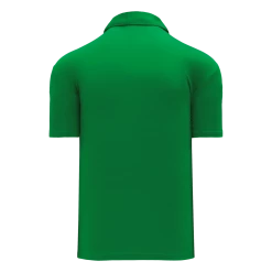 Athletic (AK) Knit Athletic Knit (AK) A1810M-007 Mens Kelly Green Short Sleeve Polo Shirt