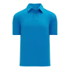 Athletic (AK) Knit Athletic Knit (AK) A1810L-019 Ladies Pro Blue Short Sleeve Polo Shirt Shirts