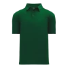 Athletic (AK) Knit Athletic Knit (AK) A1810Y-029 Youth Dark Green Short Sleeve Polo Shirt Shirts