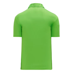 Athletic (AK) Knit Athletic Knit (AK) A1810Y-031 Youth Lime Green Short Sleeve Polo Shirt