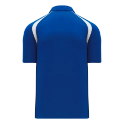Athletic (AK) Knit Shirts Athletic Knit (AK) A1820Y-206 Youth Royal Blue/White Short Sleeve Polo Shirt