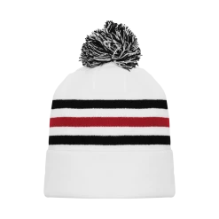 Athletic (AK) Knit Athletic Knit (AK) A1830A-305 Adult Chicago White Hockey Toque/Beanie