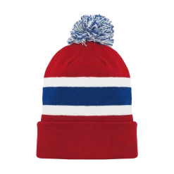 Athletic (AK) Knit Athletic Knit (AK) A1830A-308 Adult Montreal Red Hockey Toque/Beanie